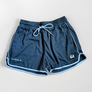 Young LA Olympic Shorts Mens L Gray #125 Training Running Gym